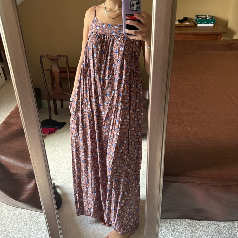 Natural Life Floral Summer Maxi Dress